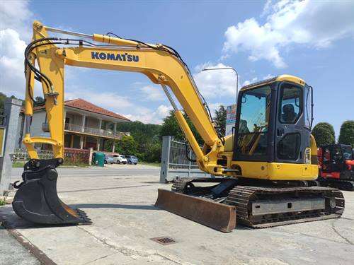 KOMATSU PC80MR-3 - MIDIESCAVATORE CINGOLATO