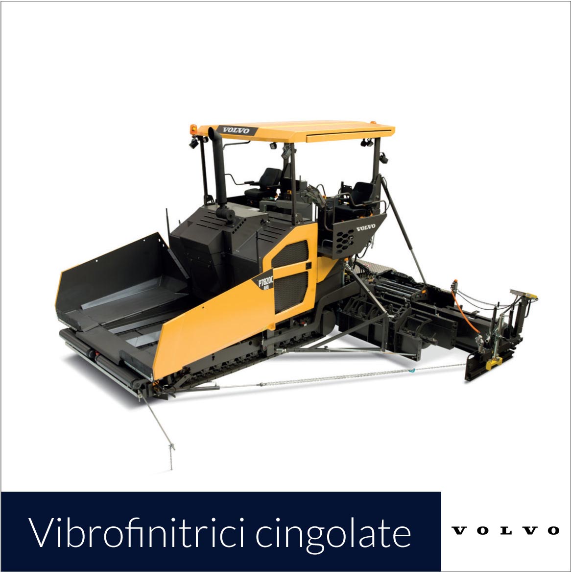 vibrofinitrici cingolate nuove Volvo Comai