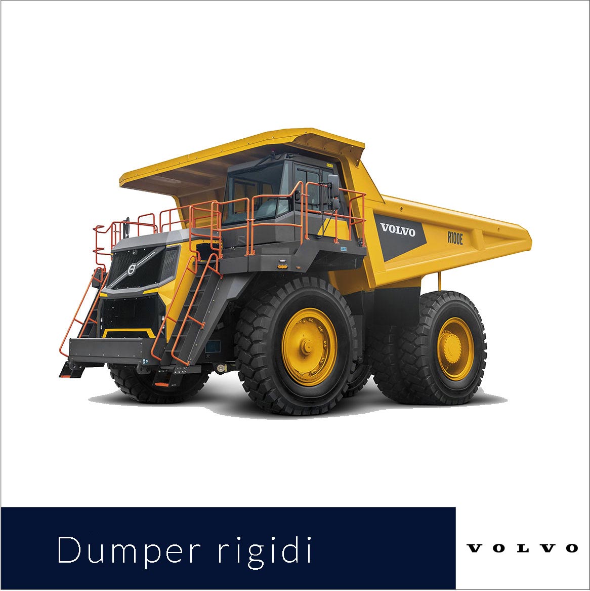 dumper rigidi nuovi Volvo Comai