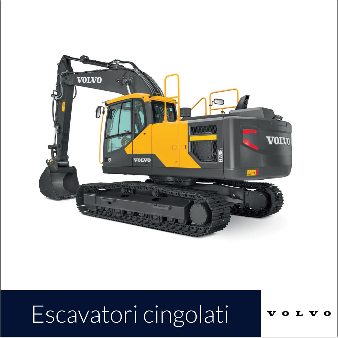 escavatori cingolati Volvo nuovi Comai