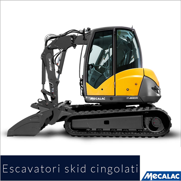 escavatori skid cingolati Mecalac nuovi Comai