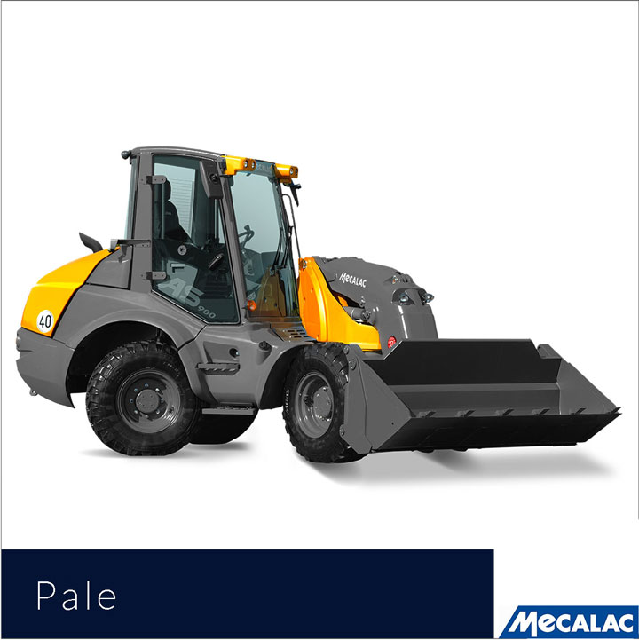 pale Mecalac nuovi Comai