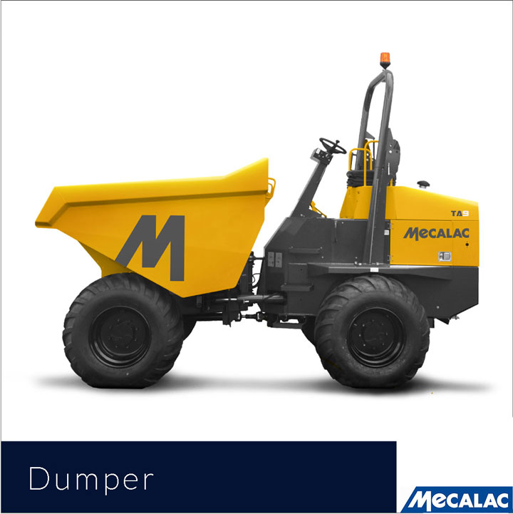 dumper Mecalac nuovi Comai