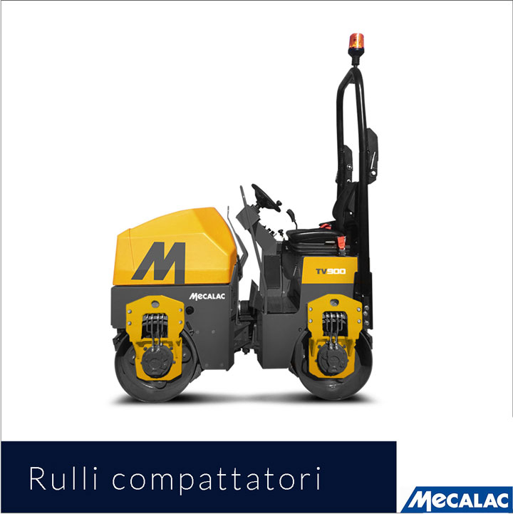 rulli compattatori Mecalac nuovi Comai